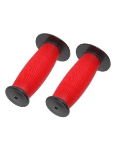 Mushroom Grips 7/8 long 115mm Black/Red.